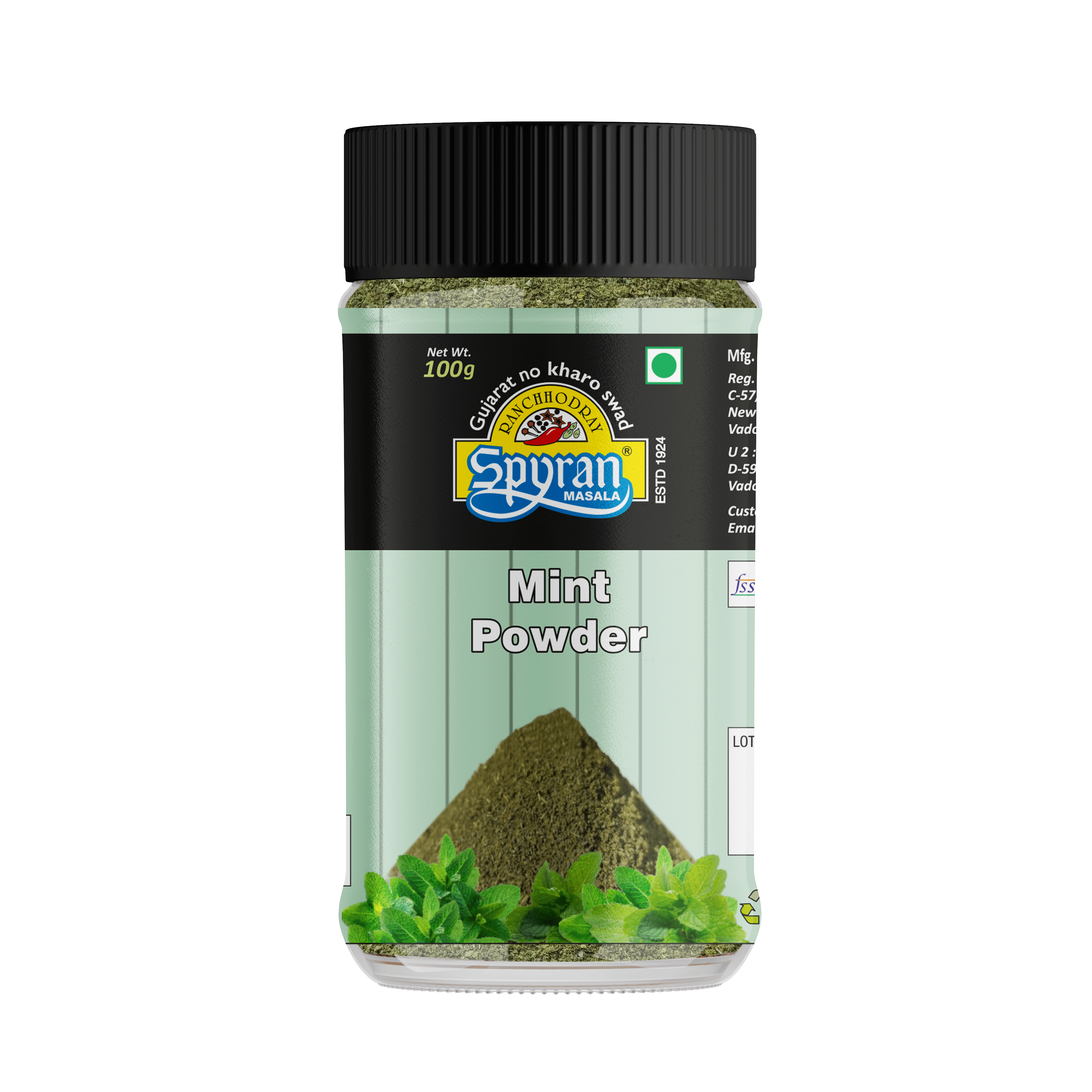 Mint Powder